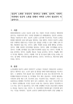 성공적 노화란 무엇인지 정의하고 신체적, 심리적, 사회적 측면에서 성공적 노화를 위해서 어떠한 노력이 필요한지 서술하시오-1