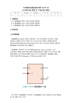 디지털 회로 실험 및 설계 - JK Flip Flop, D, T Flip Flop 실험 1-1