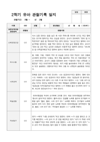 만5세 2학기 관찰기록 일지 9월 -2월 19명-16