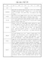만2세 9월,10월 관찰일지 5명-3