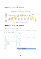 2023년 2학기 방송통신대 국제금융론 중간과제물)한국은행 ECOS(경제통계시스템) 등을 이용하여 환율(원/달러)과 국제수지 항목(경상수지, 금융계정의 직접투자 증권투자, 준비자산 항목만)들의 시계열(분기별)을 각각 그래프로 그리시오-8