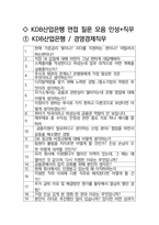 KDB산업은행 면접 최종합격자의 면접질문 모음 + 합격팁 [최신극비자료]-2