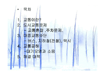 [교통문제]교통문제와 해결책-2