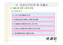 [저출산문제] 여성의 시각에서 본 저출산-20