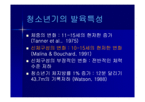 [비만과 운동]청소년 비만과 운동-4