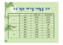 [폐기물처리공학]재활용처리 현황및 개선방안-6