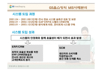GS홈쇼핑의 MIS사례(ERP,SCM,CRM)-11