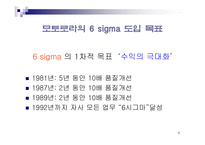 [생산관리] 6시그마 경영혁신 -모토로라 사례-9
