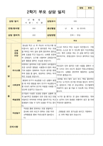 부모상담일지 만3세 17명 2학기 상담기록입니다-3