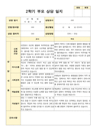 부모상담일지 만3세 17명 2학기 상담기록입니다-7