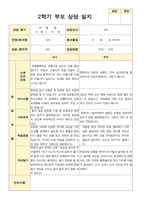 부모상담일지 만4세 19명 2학기 상담기록입니다-8