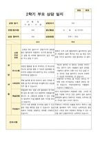 부모상담일지 만4세 19명 2학기 상담기록입니다-17