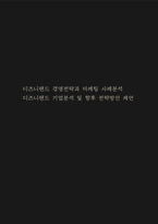 디즈니랜드 경영전략과 마케팅 사례분석과 디즈니랜드 기업분석 및 향후 전략방안 제언-1