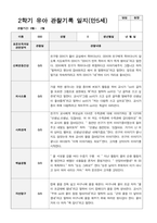 2학기 유아 관찰기록일지 만 5세 23-5