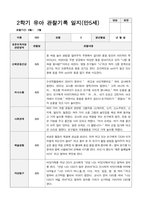 2학기 유아 관찰기록일지 만 5세 23-10