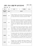 2학기 유아 관찰기록일지 만 5세 23-13