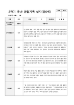 2학기 유아 관찰기록일지 만 5세 23-14