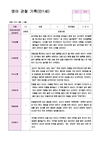 관찰일지 만1세 1년 18페이지-8