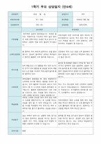 부모 상담일지 만4세 1년 40 페이지-2