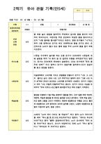 만5세 2학기 18명 관찰일지와 발달평가-18