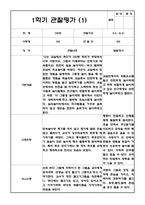 만2세 1년 6개영역 관찰일지 및 6개영역 발달평가 (평가제/40페이지)-1