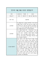 만1세 11월,12월 관찰일지 및 종합평가 - 만1세 놀이활동,일상생활 관찰일지-8