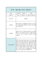 만1세 11월,12월 관찰일지 및 종합평가 - 만1세 놀이활동,일상생활 관찰일지-10