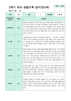 2학기 9-2월  관찰일지 만5세 21명-2