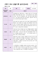 유아관찰일지 2학기 만 4세 19명-15