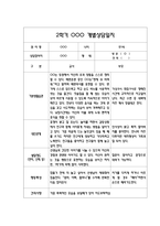 만1세 2학기 부모상담일지 5명 / 교사,부모의견-1