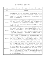만4세 일상생활,놀이활동 관찰일지 및 종합발달평가 60명-13