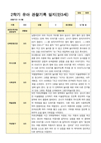 유아관찰일지 2학기 만 3세 17명의 관찰일지 내용-15