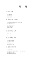 [경영](주)진로 경영사례분석보고서-2