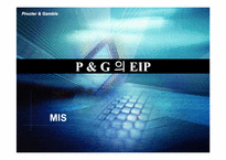 [MIS] P&G 의 EIP 레포트-1