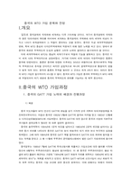 [중국경제]중국의 WTO 가입 문제와 전망-3