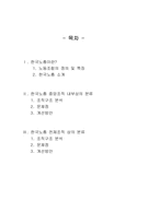 [경영조직] `한국노동조합총연맹`의 조직실태 분석-1