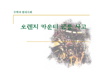 [수학과 현대사회] 오렌지 카운티 금융 사고-1