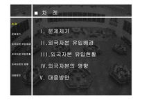 외국 자본의 영향과 전망 분석 고찰-2