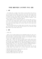 [마케팅] 백화점 VMD마케팅이 소비자에게 끼치는 영향-1