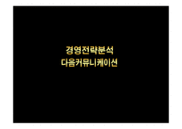 다음커뮤니케이션 경영전략분석-1