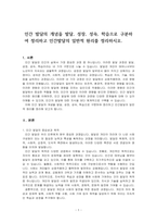 인간 발달의 개념을 발달, 성장, 성숙, 학습으로 구분하여 정리하고 인간발달의 일반적 원리를 정리하시오-1
