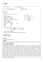 전립선 비대증(BPH) 간호진단 간호과정 HoLEP 수술 감염위험성 낙상위험성 CASESTUDY 케이스스터디 A+받은 자료입니다. (성인간호학 비뇨기과실습)-3