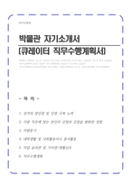 [직무수행계획서]박물관 큐레이터(미술관, 학예사) 자기소개서 합격예문-1