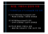 [소비자행동론] 3장 구매의사결정의 유형-5
