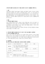 수학교육의 통합적 접근방법 중 한 가지를 선정하여 자신만의 수업활동을 계-1