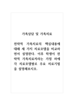 가족상담및가족치료_전략적 가족치료의 핵심내용에 대해 세 가지 치료모델을 비교하면서 설명한다 이후 학생이 전략적 가족치료자라는 가정 하에 각 치료모델별로 주요 치료기법을 설명해보시오-1