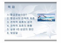 항공사의 전략적 제휴-2