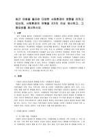 최근 아동을 둘러싼 다양한 사회환경이 영향을 미치고 있는데, 사회환경의 유형을 3가지 이상 제시하고, 그 중요성을 제시하시오-1