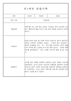 만1세,만2세 혼합반 평가제 관찰일지 / 발달평가 103Page분량 -12