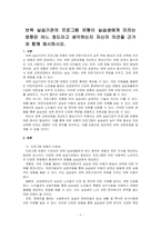 보육 실습기관의 프로그램 유형이 실습생에게 미치는 영향은 어느 정도라고 생각하는지 자신의 의견을 근거와 함께 제시하시오-1